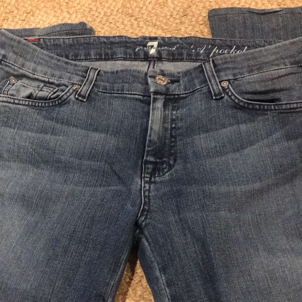 7 for all mankind flare jeans